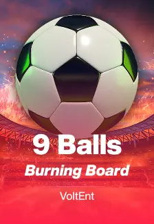 9 Balls Burning Board
